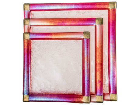 Meyda Metro Fusion Serving Tray Set of 3