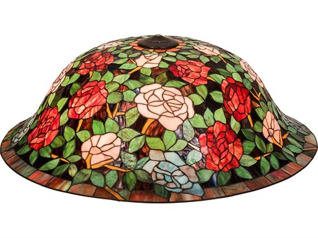 Meyda Tiffany Rosebush Ruby / Sunflower 38" Shade