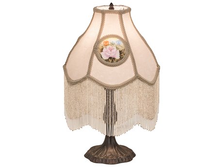 Meyda Brown Table Lamp