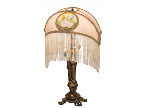 Meyda Brown Table Lamp