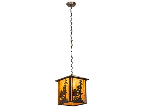 Meyda Pines 1 - Light Outdoor Hanging Light