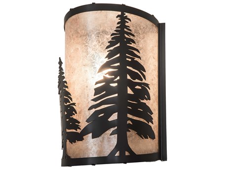 Meyda Pines 1-Light Timeless Bronze Wall Sconce
