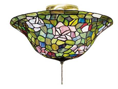 Meyda Tiffany Rosebush Fan Light Fixture