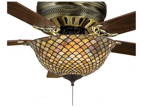 Meyda Tiffany Fishscale Fan Light Fixture