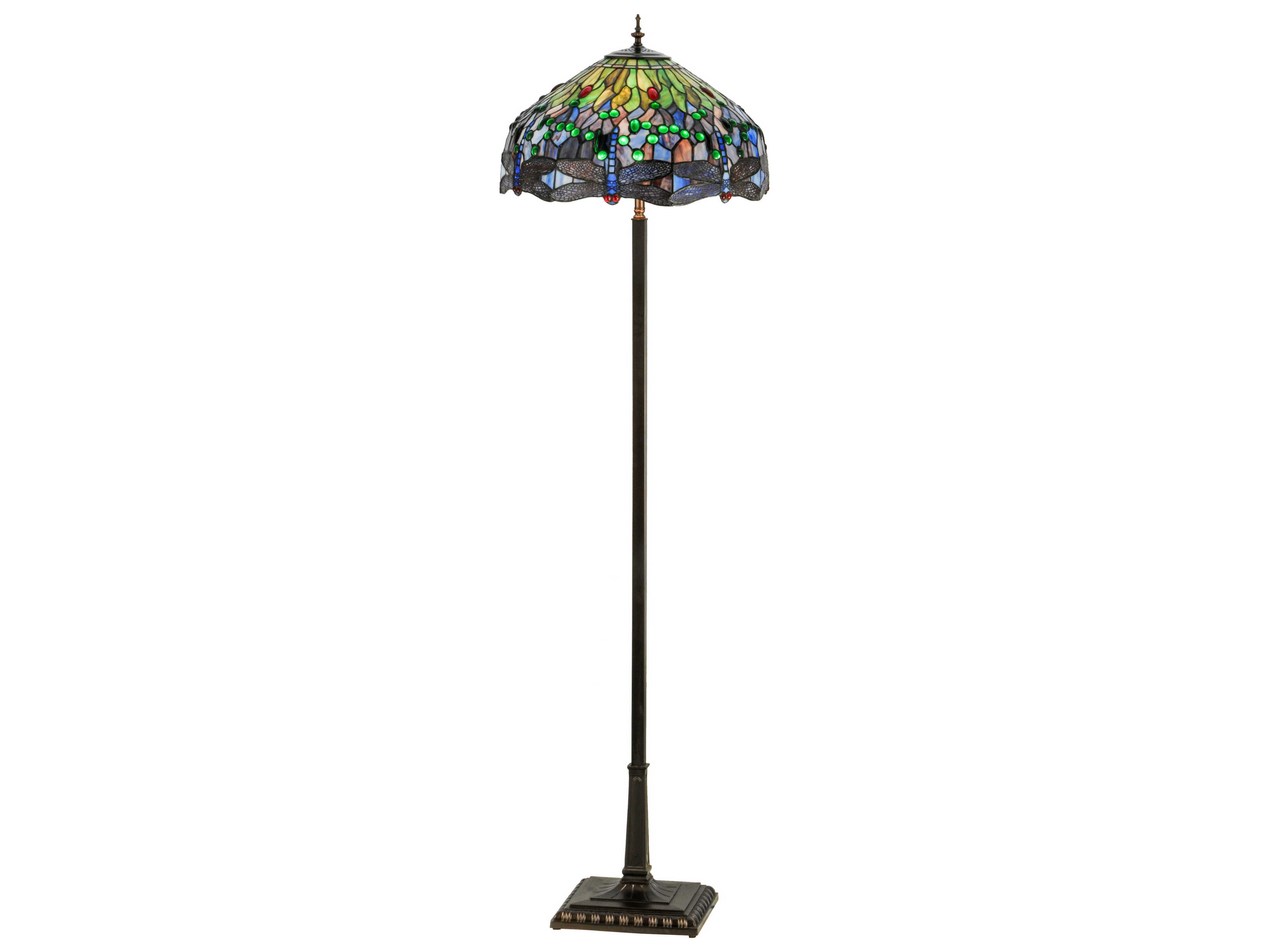 tiffany hanging floor lamp