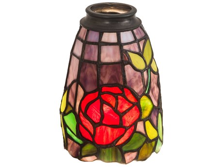 Meyda Tiffany Rosebush Fan Light Shade