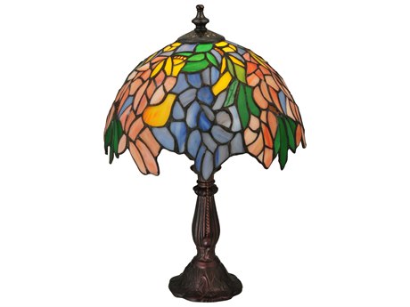 Meyda Tiffany Laburnum Accent Brown Table Lamp