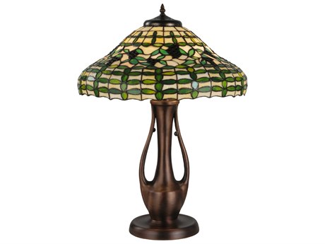 Meyda Tiffany Guirnalda Bronze Table Lamp