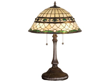 Meyda Tiffany Roman Bronze Table Lamp