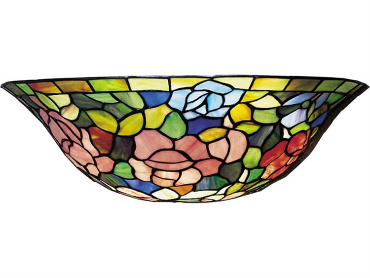Meyda Tiffany Rosebush 1-Light Bronze Wall Sconce