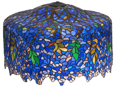Meyda Wisteria Blue 30" Shade