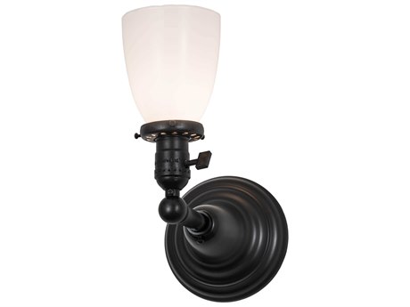 Meyda Revival 1-Light Brown Glass Wall Sconce