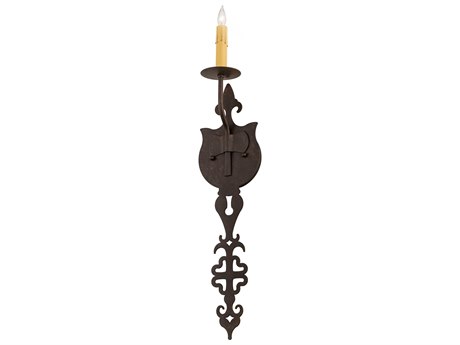 Meyda 1-Light Copper Glass Wall Sconce