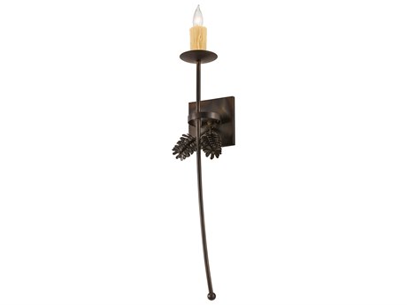 Meyda Bechar 1-Light Copper Wall Sconce