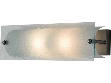 Meyda 2-Light Clear Glass Vanity Light