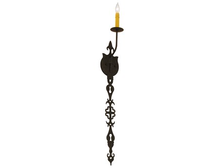 Meyda 1-Light Gray Wall Sconce