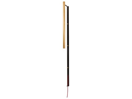 Meyda 1-Light Black Glass LED Wall Sconce