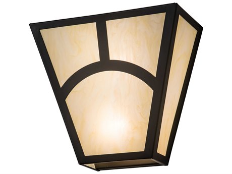 Meyda 2-Light Bronze Wall Sconce