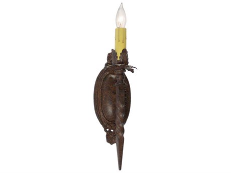 Meyda 1-Light Brown Wall Sconce