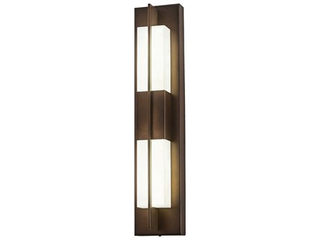 Meyda Strip Black LED Wall Sconce