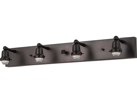 Meyda 4-Light Brown Vanity Light