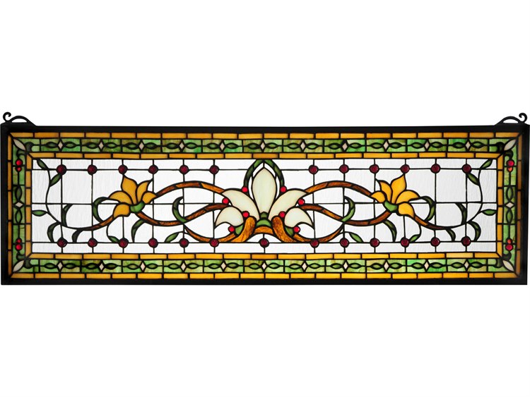 Meyda Fairytale Transom Stained Glass Window