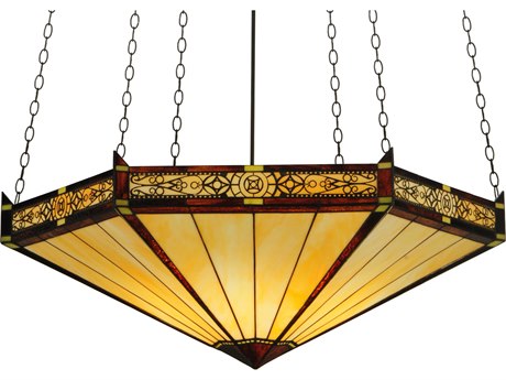 Meyda Peaches 6-Light Bronze Pendant
