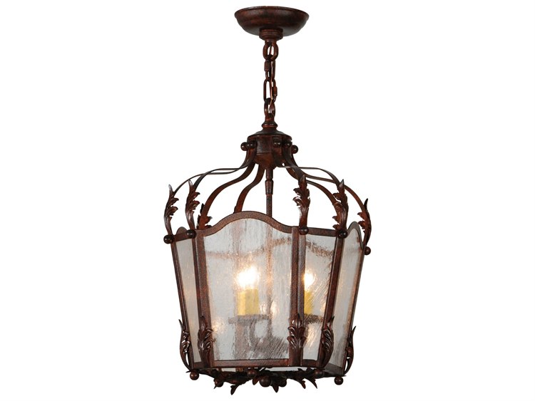 Meyda Citadel 3-Light Bronze Pendant
