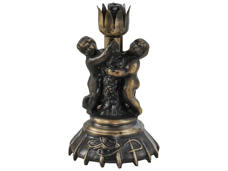 Meyda Twin Cherub Table Lamp Base