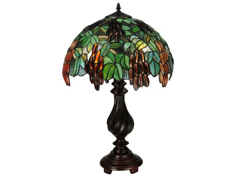 Meyda Murlo Brown Tiffany Table Lamp