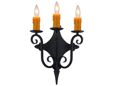Meyda Angelique 3-Light Brown Wall Sconce