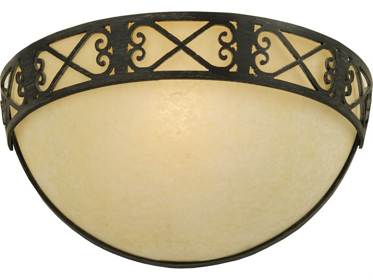 Meyda Toscano 1-Light Brown Wall Sconce