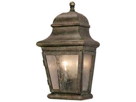 Meyda Vincente 2 - Light Glass Outdoor Wall Light
