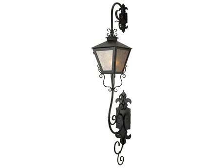 Meyda Coffee Bean Brown Glass Wall Sconce