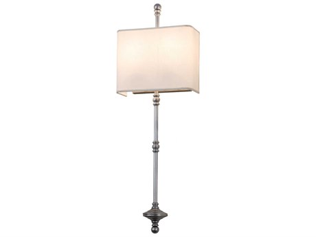 Meyda 2-Light Silver Wall Sconce
