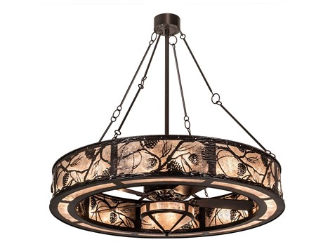 Meyda Whispering Pines 19-Light Chandel-Air