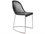 Midj Guapa Leather White Upholstered Side Dining Chair  MIDMDGUAPASW