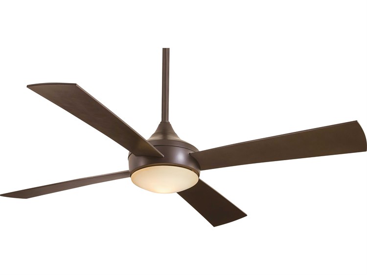 Minka Aire Aluma Wet Oil Rubbed Bronze 52 Wide Outdoor Ceiling Fan