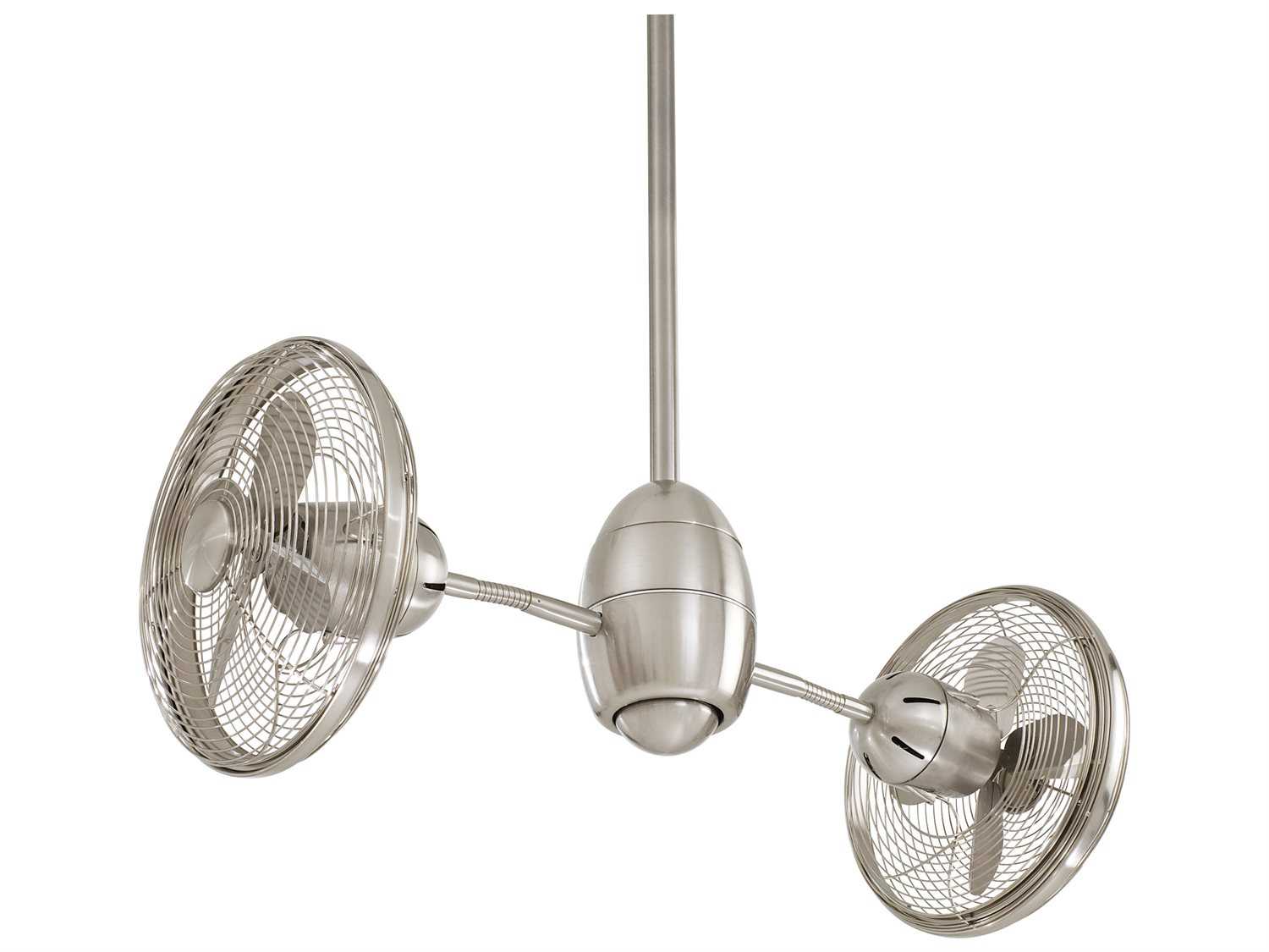 Minka Aire Gyrette Brushed Nickel 36 Wide Indoor Ceiling Fan