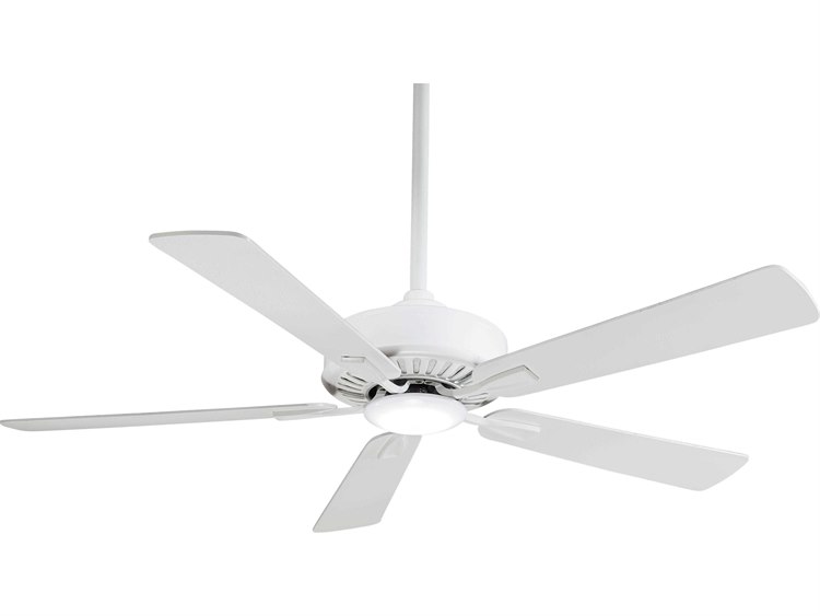 MinkaAire Contractor Plus 1 Light 52" LED Ceiling Fan MKAF556LWH