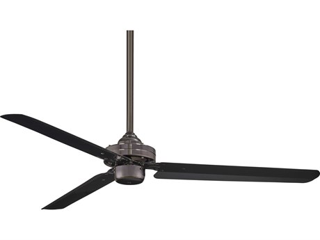 Minka Aire Napoli Ii Sterling One Light 68 Wide Indoor Ceiling Fan With Walnut Blade Mkaf715dlstw
