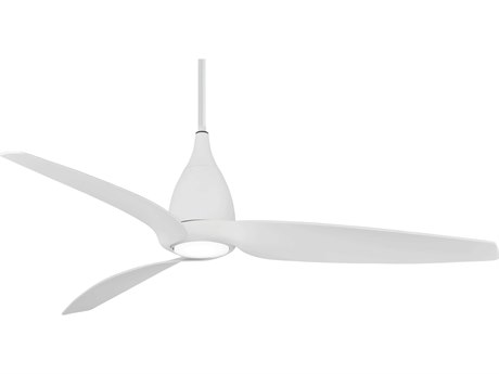 Minka Aire Flyte White 56 Wide Indoor Ceiling Fan F531 L Wh