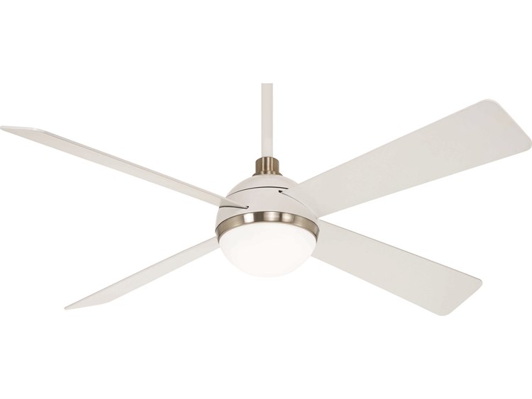 MinkaAire Orb 54" LED Ceiling Fan MKAF623LWHFBN