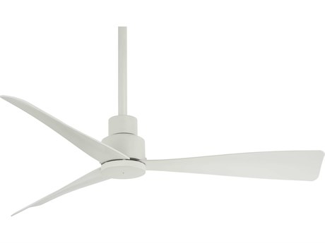 Minka Aire Flat White 44 Wide Outdoor Ceiling Fan