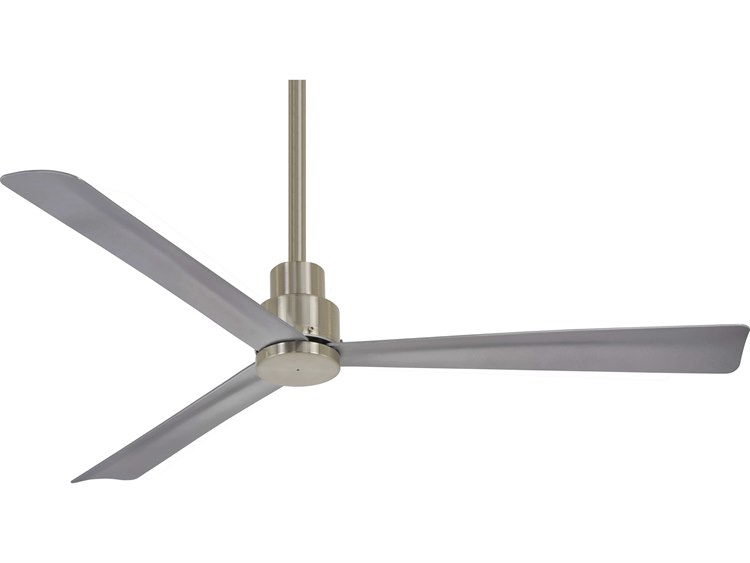 Minka-Aire Simple Ceiling Fan Brushed Nickel 132 cm