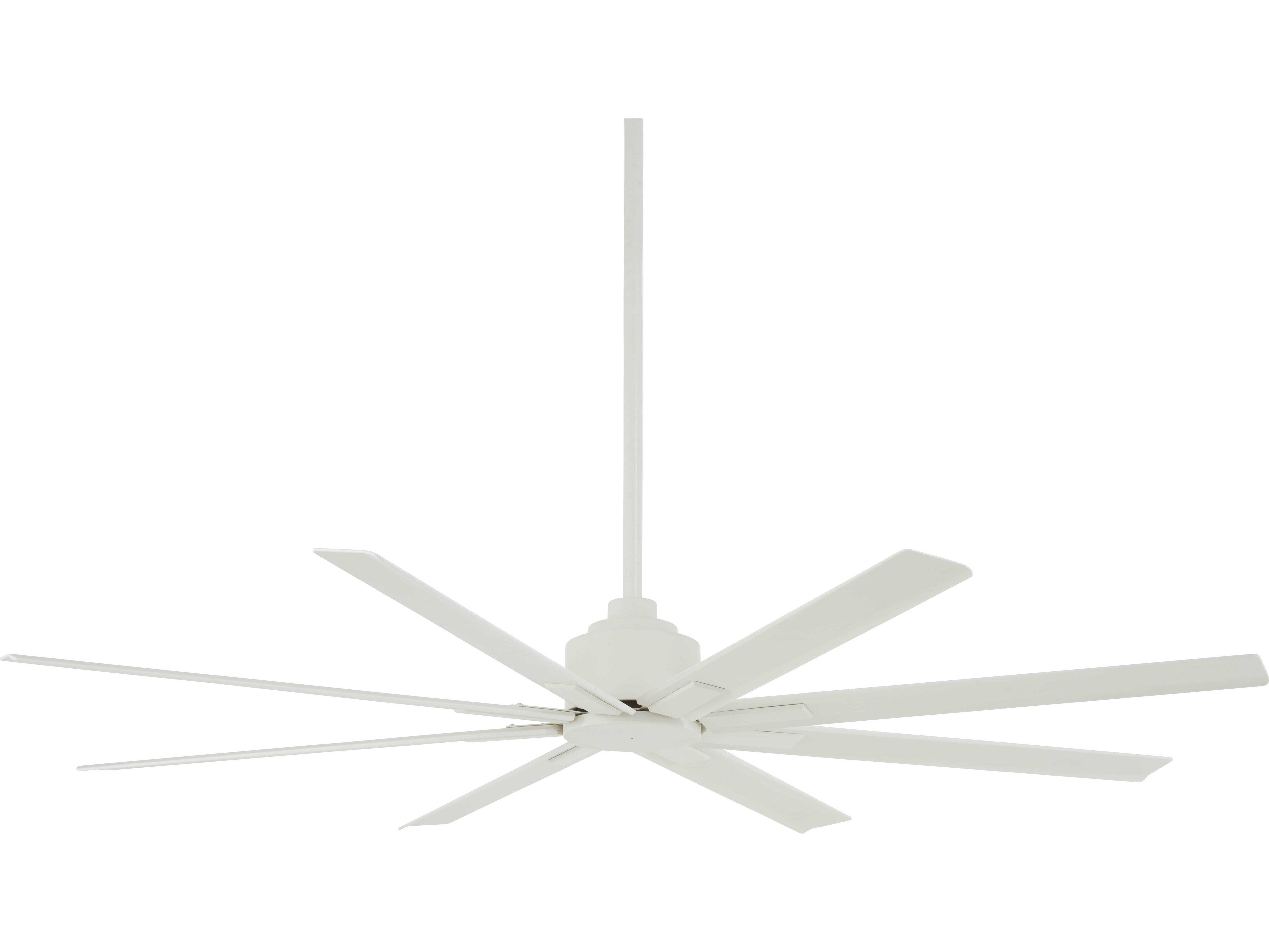 Minka Aire Flat White 65 Wide Outdoor Ceiling Fan