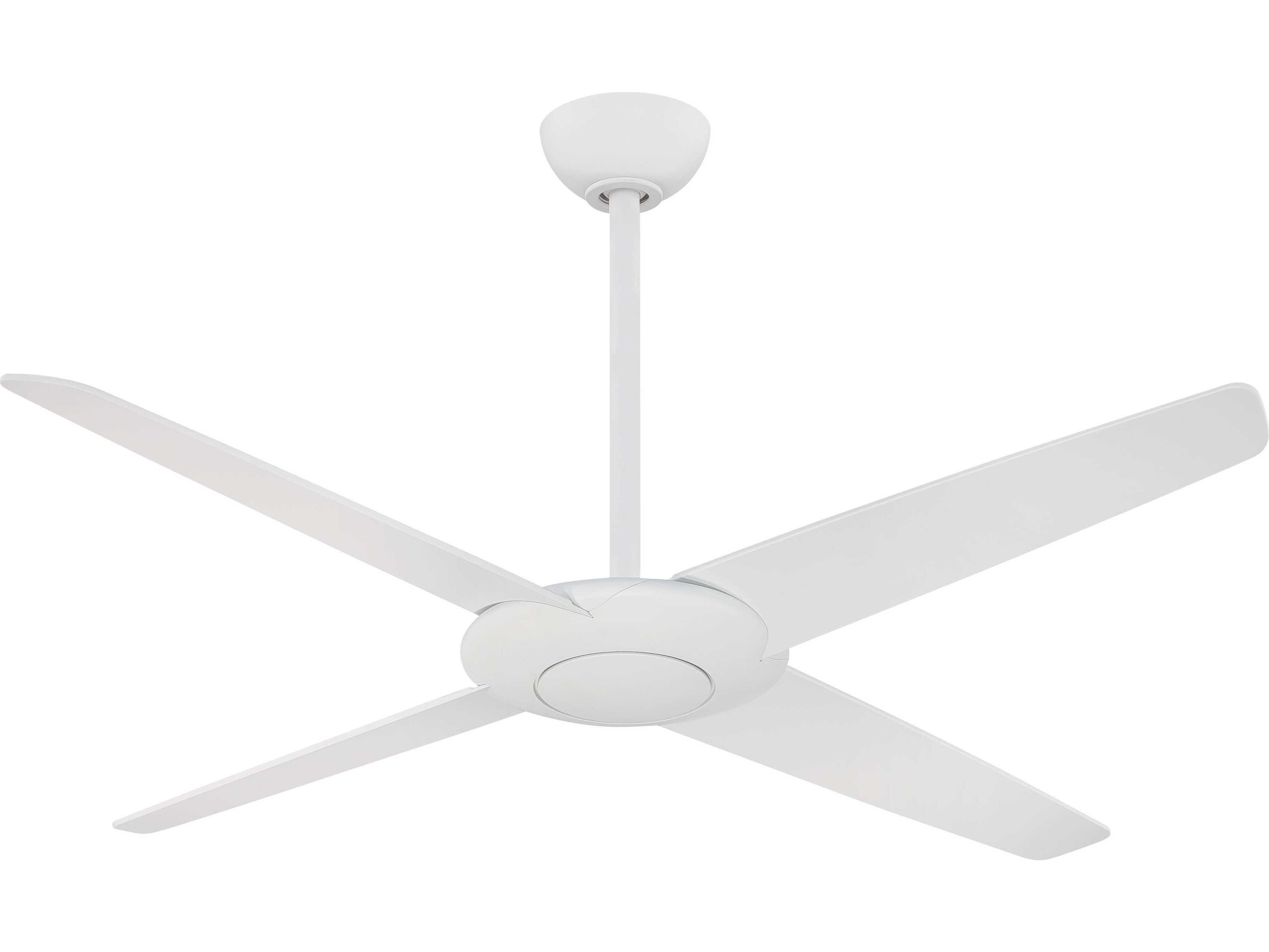 Minka Aire Pancake Flat White 52 Wide Indoor Ceiling Fan F738 Whf Minka Aire Pancake Flat White 52 Wide