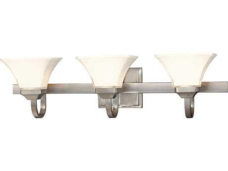 Minka Lavery Agilis Brushed Nickel Glass Vanity Light