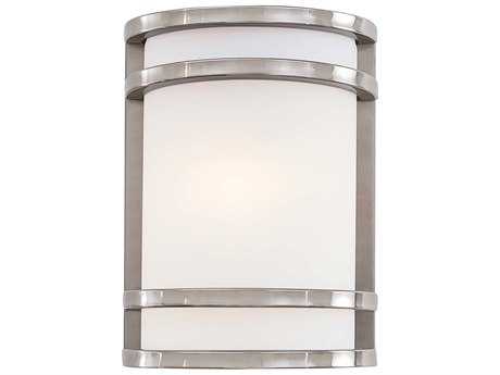 Minka Lavery Bay View Brushed Stainless Steel 1-light Outdoor Wall Light