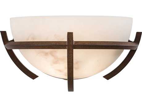 Minka Lavery Calavera Nutmeg Brown Glass Wall Sconce